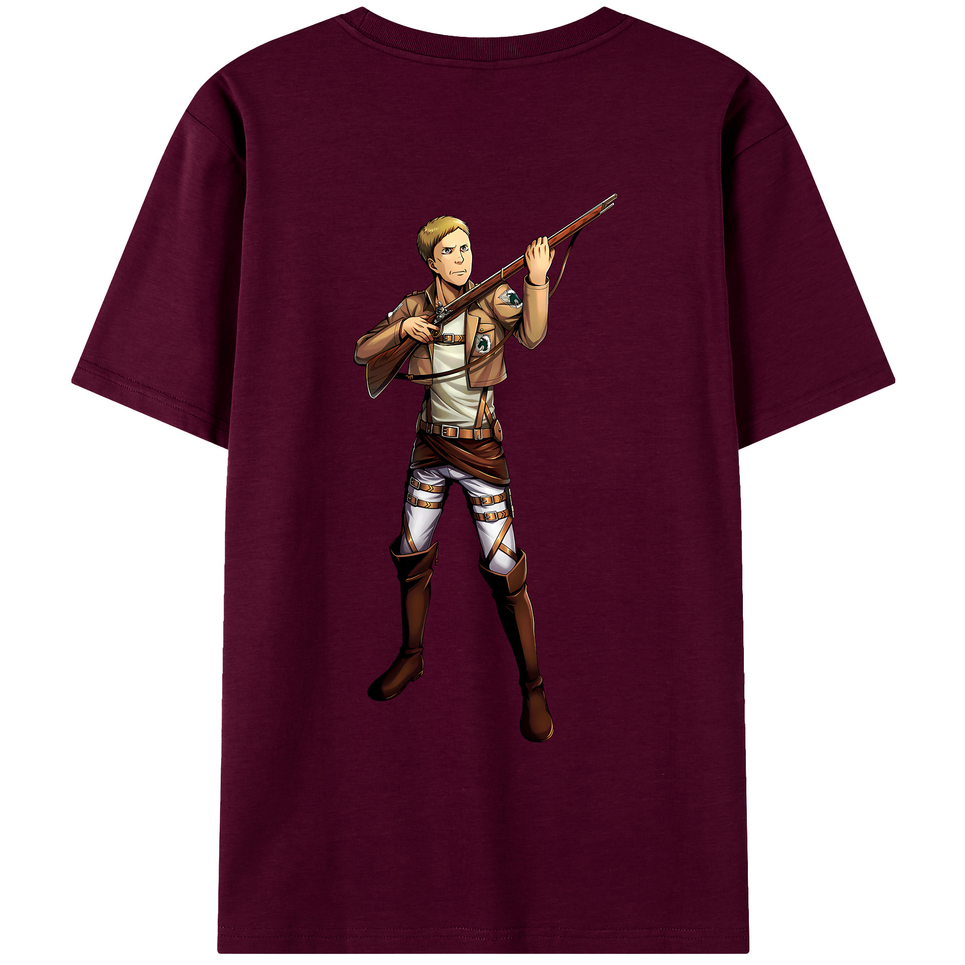 （画像用） 進撃の巨人 Attack on Titan レディース半袖Tシャツ(バックプリント)